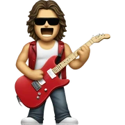 Eddie Van Halen  sticker