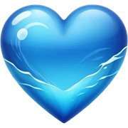 Sea Heart sticker