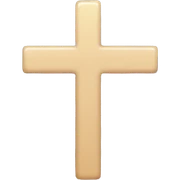 Cross sticker