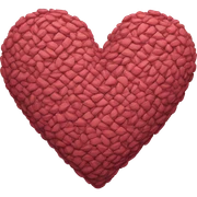 Heart sticker