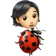 ladybird sticker