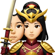 Samurai Leader sticker