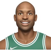 happy bald boy on white sticker