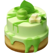 Matcha cheesecake  sticker