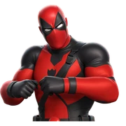 masked superhero in bodysuit sticker