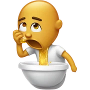 Vomiting honey  sticker
