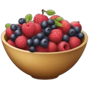 Bowl fruits sticker