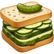 pickle sandwich sticker