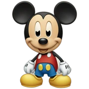 Mickey sticker