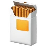 cigarette pack sticker