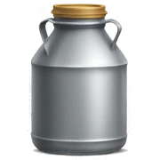 milk can sticker