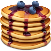 blueberry pancakes  sticker