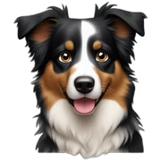 Australian shepherd sticker