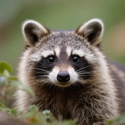 Raccoon sticker