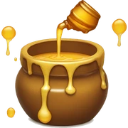 Honey pot dripping sticker