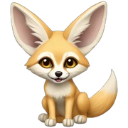 Fennec fox sticker