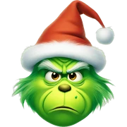 Grinch sticker