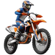 Motocross ktm sticker
