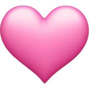 Pink heart  sticker