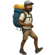 Hiking  sticker