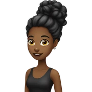 pretty black girl graphic designer sticker