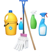 Cleaning sticker
