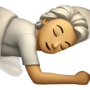 sleeping sticker