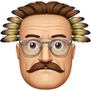 Walter White as a bird sticker