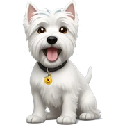 westie sticker