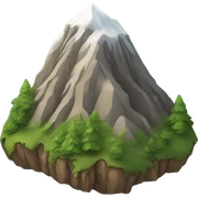 mountain sticker