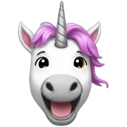 Unicorn thumbs up sticker