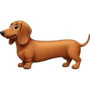 Sausage dog  sticker