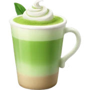 Matcha latte  sticker