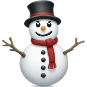 Snowman  sticker