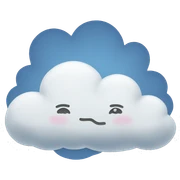 cloud sticker