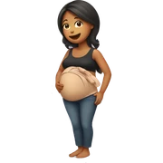 Pregnant  sticker