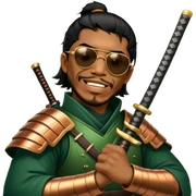 Samurai Sentry sticker