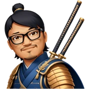 Vigilant Samurai sticker