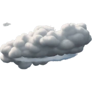 jet cloud sticker