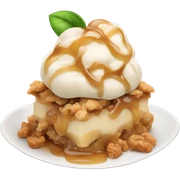 apple crisp dessert sticker