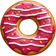 Christmas donut  sticker