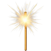 Sparkler sticker