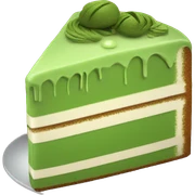Matcha cake sticker