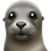 Fur seal sticker