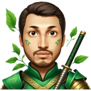 Emerald Samurai sticker