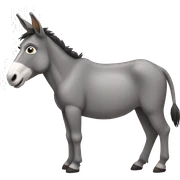 Donkey sticker