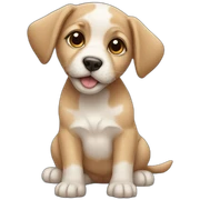 Puppy sticker