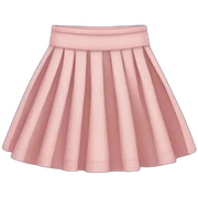 Skirt sticker