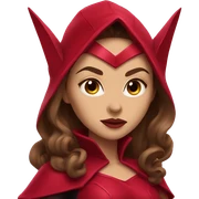 Scarlet witch sticker