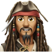 Jack sparrow  sticker